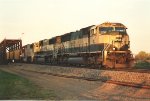 Empty coal train switches out bad orders